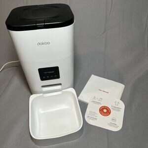 Dokoo Automatic Cat Feeders, App Control Smart Pet Food Dispenser W/portion DU3L